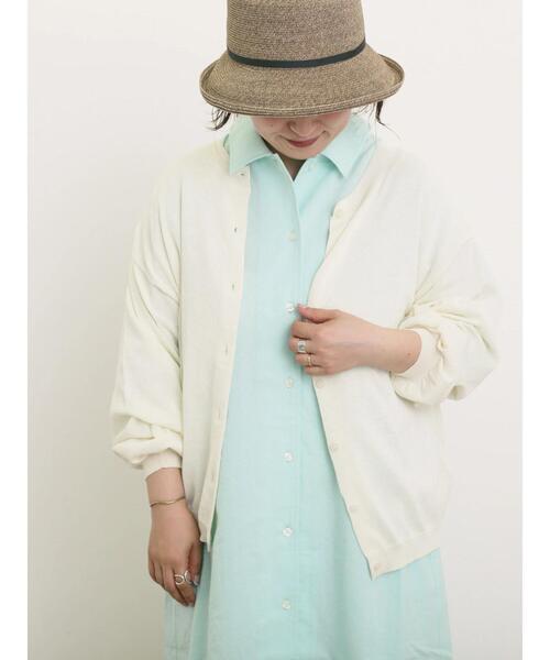 Samansa Mos2（サマンサ モスモス）の「マルチファンクションカーディガン（カーディガン/ボレロ・レディース・キナリ/ブラック/レッド/イエロー/ミント/モカ・F）」の2枚目の写真