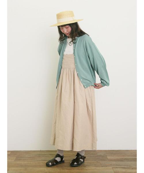 Samansa Mos2（サマンサ モスモス）の「マルチファンクションカーディガン（カーディガン/ボレロ・レディース・キナリ/ブラック/レッド/イエロー/ミント/モカ・F）」の18枚目の写真