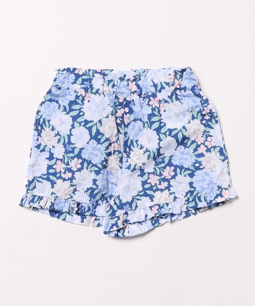 Catherine Cottage（キャサリンコテージ）の「水陸両用　フリルショートパンツ（その他パンツ・キッズ・ブルー系1/ピンク系1/ピンク系2/ネイビー系1/ベージュ系1/ブルー系2/ネイビー系2/ホワイト系1/ライラック系2/サックスブルー系/ライラック系・100/130/120/150/140/160/110）」の4枚目の写真