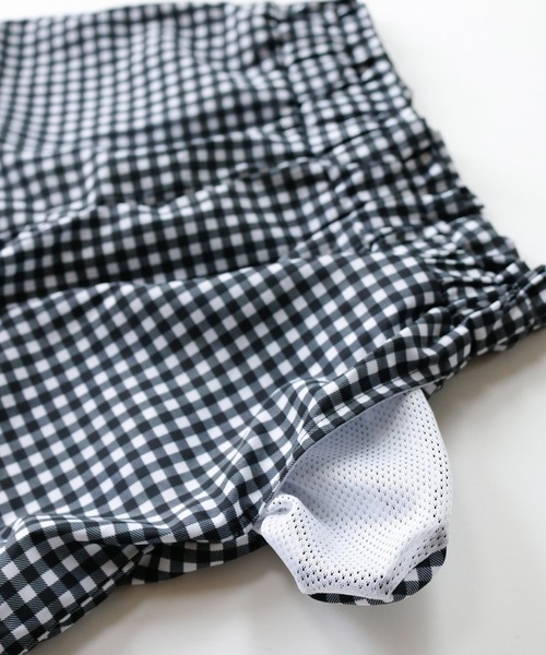 Catherine Cottage（キャサリンコテージ）の「水陸両用　フリルショートパンツ（その他パンツ・キッズ・ブルー系1/ピンク系1/ピンク系2/ネイビー系1/ベージュ系1/ブルー系2/ネイビー系2/ホワイト系1/ライラック系2/サックスブルー系/ライラック系・100/130/120/150/140/160/110）」の15枚目の写真