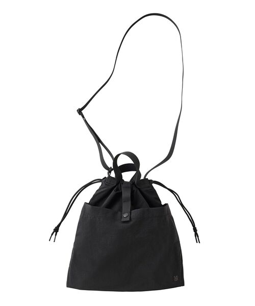 TRAVEL SHOP MILESTO(トラベルショップミレスト)の「MILESTO UTILITY パッカブルショルダーバッグ(ショルダーバッグ・メンズ・カーキ/キャメル/ブラック・フリ-)」の2枚目の写真