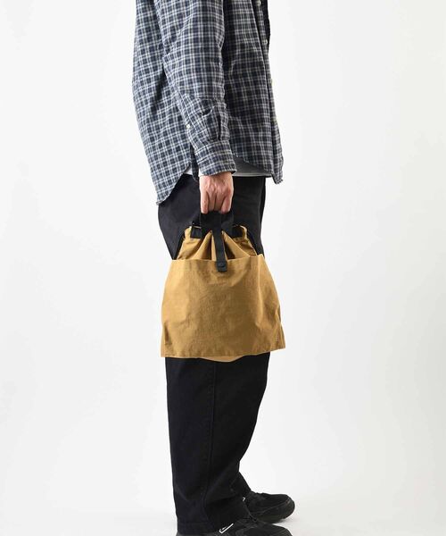 TRAVEL SHOP MILESTO(トラベルショップミレスト)の「MILESTO UTILITY パッカブルショルダーバッグ(ショルダーバッグ・メンズ・カーキ/キャメル/ブラック・フリ-)」の8枚目の写真