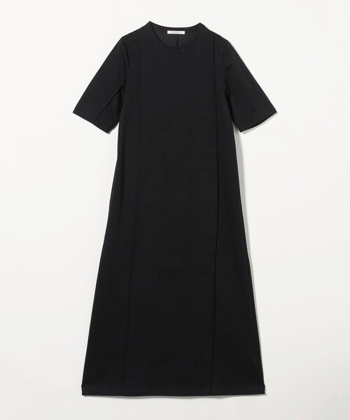 美品♡定価2,7万円　ユナイテッドアローズ　ワンピース　ピンタック⑨ セール】ダンボール ピンタック ロングワンピース（ワンピース