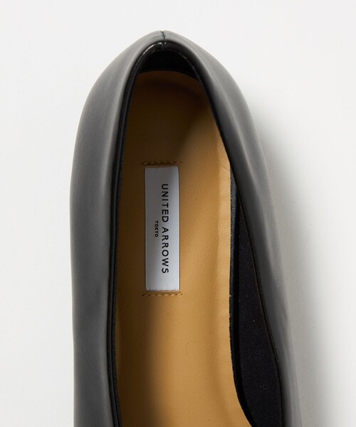 UNITED ARROWS UWMSC スクエア フラット シューズ　37h UNITED ARROWS UWMSC スクエア フラット シューズ 37h