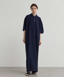 INSCRIRE(アンスクリア)_AW21_ワンピース セール】【INSCRIRE /アンスクリア】Wool Front Dress