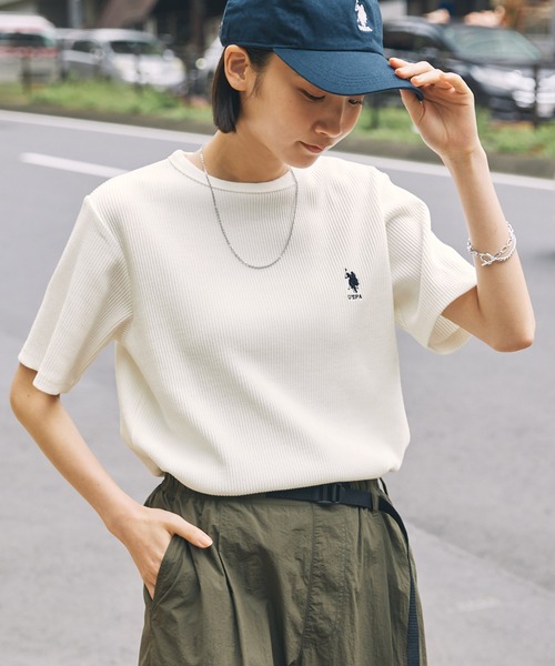 POLO ワンポイント クルーネックスウェット ブラウン 秋冬 POLO ワンポイント クルーネックスウェット ブラウン 秋冬 U.S. POLO