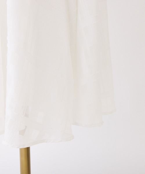 one after another NICE CLAUP(ワンアフターアナザーナイスクラップ)の「【Fluffy Romance collection】アメスリロングワンピース(ワンピース・レディース・オフホワイト/グレー/ホワイト系その他/ブラック/ブラック系その他・FREE)」の16枚目の写真