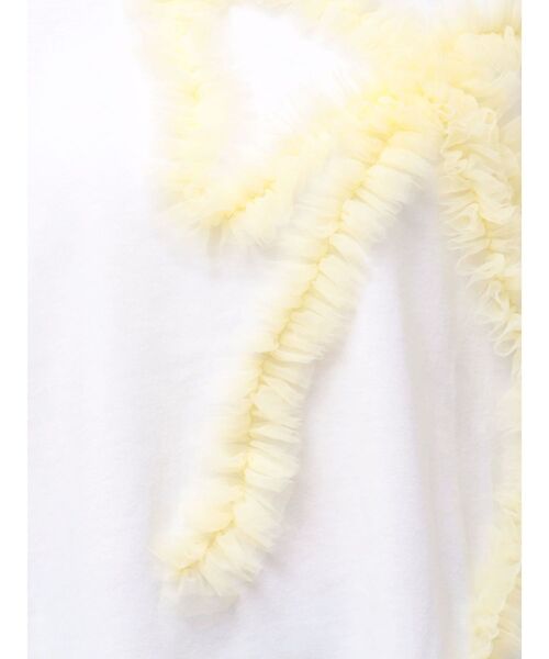 CALNAMUR（カルナムール）の「3D RIBBON BIG TEE/3DリボンビッグTシャツ（Tシャツ/カットソー・レディース・ライトブルー/チャコールグレー/ホワイト・FREE）」の22枚目の写真