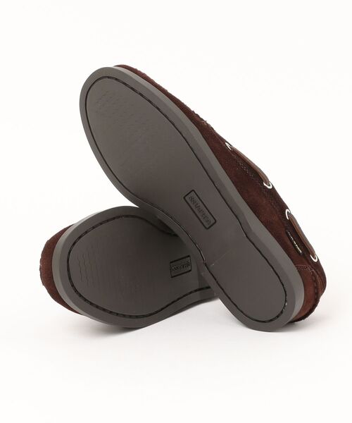 G.H.BASS（ジーエイチバス）の「G.H.BASS BA20322 SUEDE Chocolate JETTYⅡ デッキシューズ（モカシン/デッキシューズ・メンズ・ダークブラウン・7/8/9/10/11）」の2枚目の写真