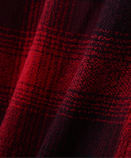 schott(ショット)の「Schott/ショット/OMBRE CHECK CF LS SHIRT/オンブレチェック シャツ(シャツ/ブラウス・メンズ・レッド/グリーン・L/M/2XL/XL)」の15枚目の写真