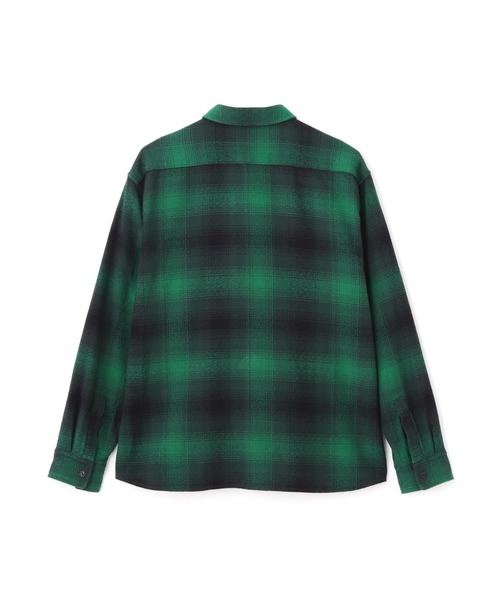 schott(ショット)の「Schott/ショット/OMBRE CHECK CF LS SHIRT/オンブレチェック シャツ(シャツ/ブラウス・メンズ・レッド/グリーン・L/M/2XL/XL)」の16枚目の写真
