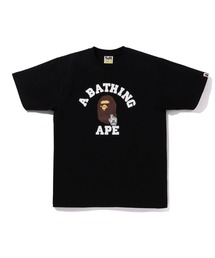 A BATHING APE tシャツ ABC CAMO HEAD BAPE TEE レディース