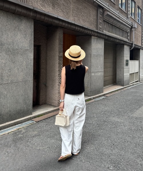 TODAYFUL ニットベスト Vネック クロップド 1869452_24920882_k3.jpg