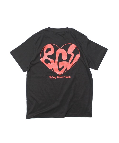 Katie♡BIG HEART LOGO tee ビック ハート ロゴTシャツ白 Katie♡BIG HEART LOGO tee ビック ハート ロゴTシャツ白