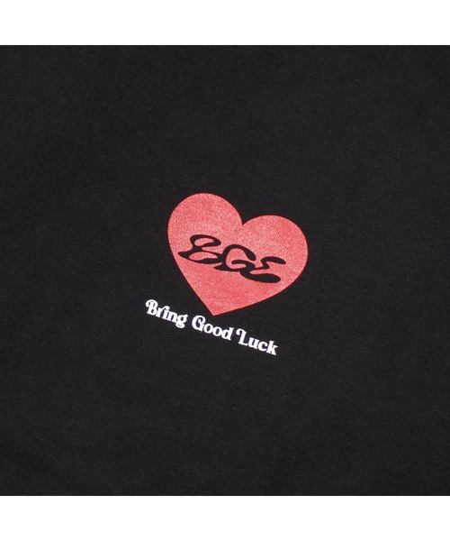 BGL(ビージーエル)の「BIG HEART LOGO TEE(Tシャツ/カットソー・メンズ・ブラック/グリーン/ホワイト・S/M/L/XL)」の14枚目の写真