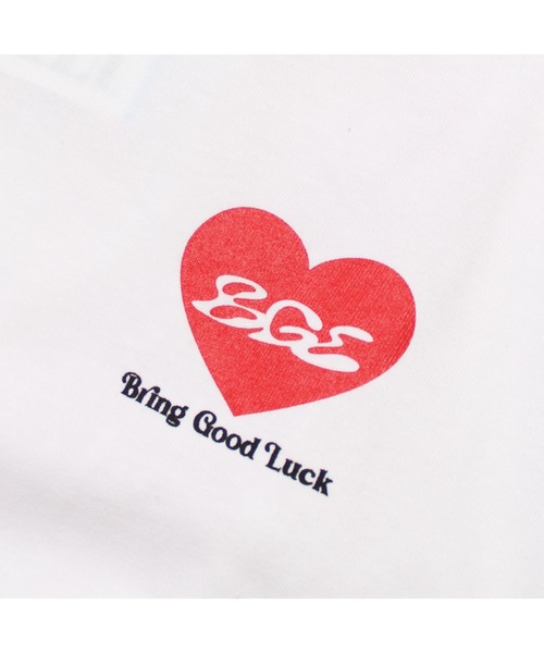 Katie♡BIG HEART LOGO tee ビック ハート ロゴTシャツ白 Katie♡BIG HEART LOGO tee ビック ハート ロゴTシャツ白