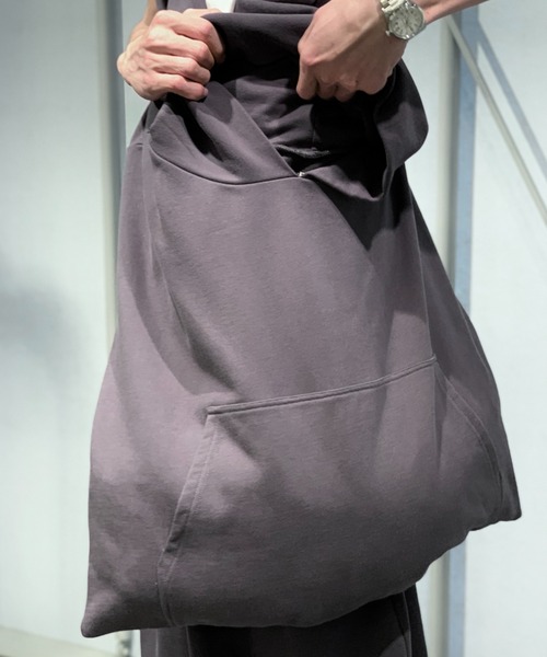 GARDEN TOKYO（ガーデントウキョウ）の「CHEAP MAGIC/チープマジック/CM-001/CHEAP HOOODIE BAG（ショルダーバッグ・メンズ・ネイビー/チャコールグレー・F）」の7枚目の写真