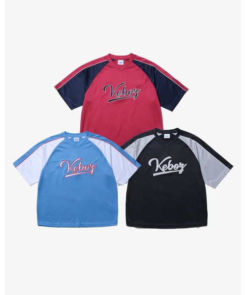 KEBOZ（ケボズ）の「ICON V NECK SPORTS TEE（Tシャツ/カットソー 