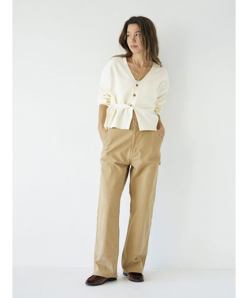 Ungrid（アングリッド）の「ダブルニールーズワークパンツ（その他パンツ・レディース・オフホワイト/ベージュ・MEDIUM/LARGE/SMALL）」の21枚目の写真