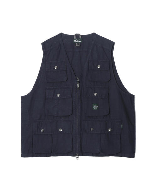 MANASTASH（マナスタッシュ）の「MANASTASH/マナスタッシュ　HEMP POP VEST/ヘンプポップベスト（ベスト・メンズ・ネイビー/その他3/その他10・L/M/S/XL）」の18枚目の写真