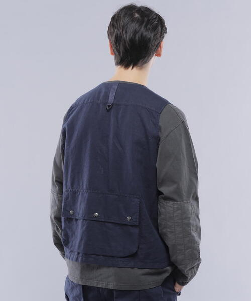 MANASTASH（マナスタッシュ）の「MANASTASH/マナスタッシュ　HEMP POP VEST/ヘンプポップベスト（ベスト・メンズ・ネイビー/その他3/その他10・L/M/S/XL）」の17枚目の写真