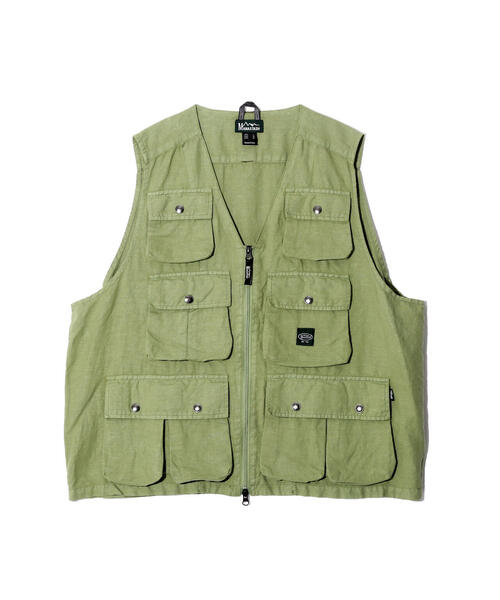 MANASTASH（マナスタッシュ）の「MANASTASH/マナスタッシュ　HEMP POP VEST/ヘンプポップベスト（ベスト・メンズ・ネイビー/その他3/その他10・L/M/S/XL）」の4枚目の写真