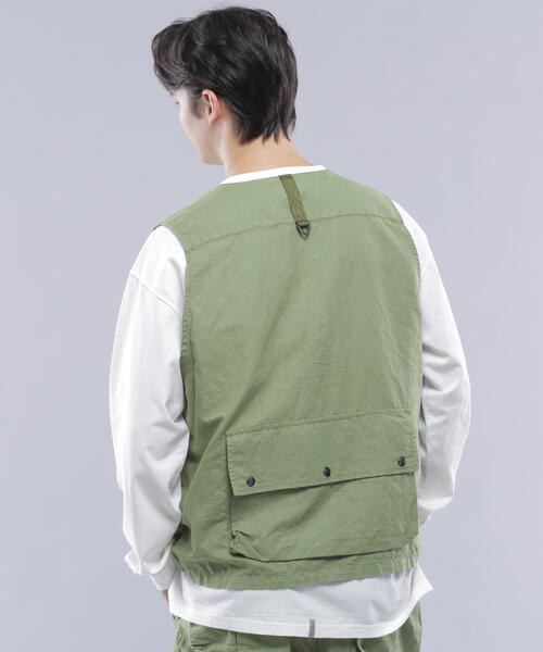 MANASTASH（マナスタッシュ）の「MANASTASH/マナスタッシュ　HEMP POP VEST/ヘンプポップベスト（ベスト・メンズ・ネイビー/その他3/その他10・L/M/S/XL）」の20枚目の写真