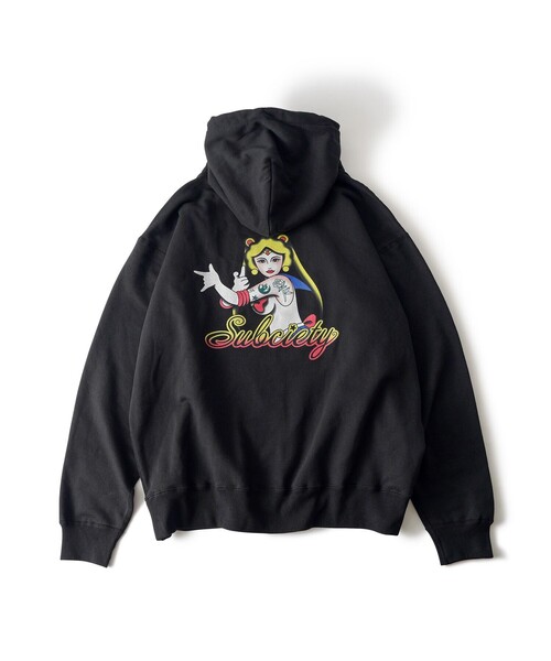 Subciety(サブサエティ)の「Moon light hoodie【WOMEN】(ベスト・レディース・ネイビー/ブラック/グレー・FREE)」の18枚目の写真
