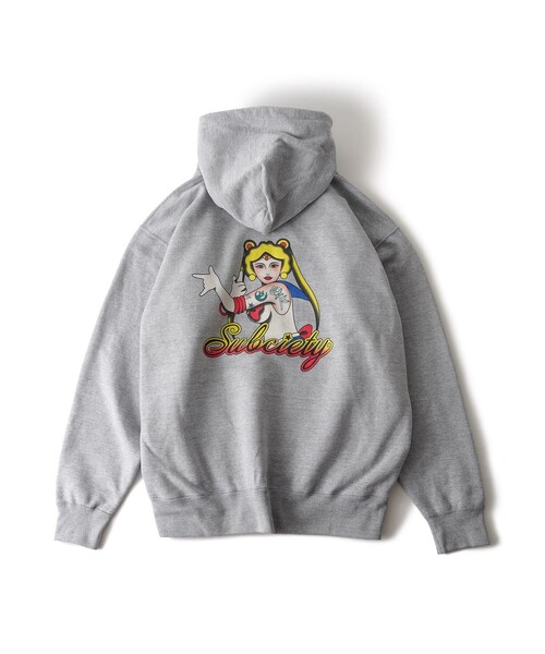 Subciety(サブサエティ)の「Moon light hoodie【WOMEN】(ベスト・レディース・ネイビー/ブラック/グレー・FREE)」の22枚目の写真