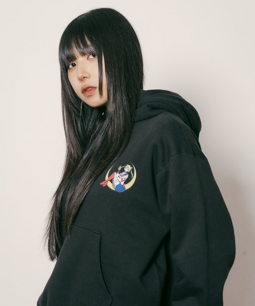 Subciety(サブサエティ)の「Moon light hoodie【WOMEN】(ベスト・レディース・ネイビー/ブラック/グレー・FREE)」の2枚目の写真