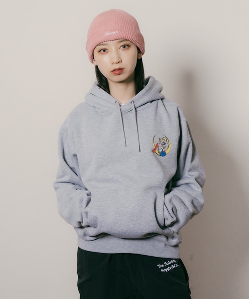 Subciety(サブサエティ)の「Moon light hoodie【WOMEN】(ベスト・レディース・ネイビー/ブラック/グレー・FREE)」の6枚目の写真