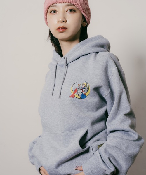 Subciety(サブサエティ)の「Moon light hoodie【WOMEN】(ベスト・レディース・ネイビー/ブラック/グレー・FREE)」の7枚目の写真