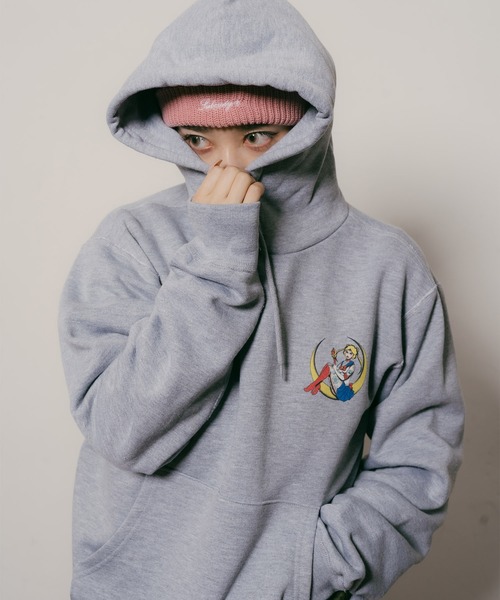Subciety(サブサエティ)の「Moon light hoodie【WOMEN】(ベスト・レディース・ネイビー/ブラック/グレー・FREE)」の8枚目の写真