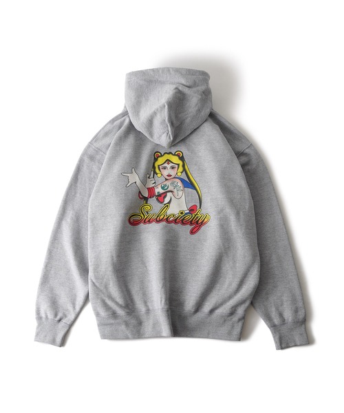 Subciety(サブサエティ)の「Moon light hoodie【WOMEN】(ベスト・レディース・ネイビー/ブラック/グレー・FREE)」の13枚目の写真