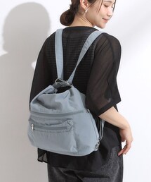 【撥水/3WAY】リュックにもなる変形ショルダーバッグ