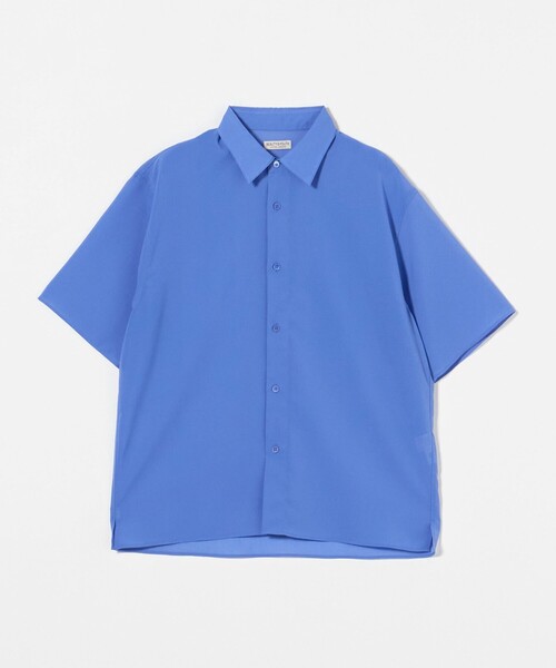 希少UNITED ARROWS GOLF ✖️AddElm半袖シャツ 紺 M トリクシオン シアー レギュラー フォルム ショートスリーブ
