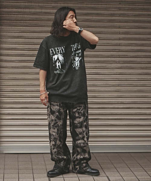 セール】Vintage-style oversized graphic T-shirt