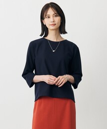 ラメ針抜き カットソー