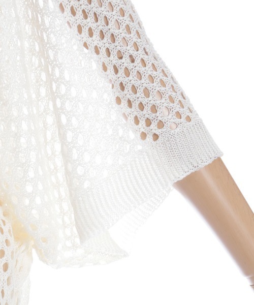 axes femme(アクシーズファム)の「ドルマンニットカーデ(カーディガン/ボレロ・レディース・ブラック/キナリ/モカ・FREE)」の14枚目の写真