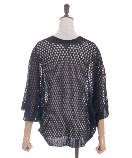 axes femme(アクシーズファム)の「ドルマンニットカーデ(カーディガン/ボレロ・レディース・ブラック/キナリ/モカ・FREE)」の18枚目の写真