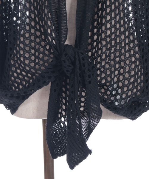 axes femme(アクシーズファム)の「ドルマンニットカーデ(カーディガン/ボレロ・レディース・ブラック/キナリ/モカ・FREE)」の22枚目の写真