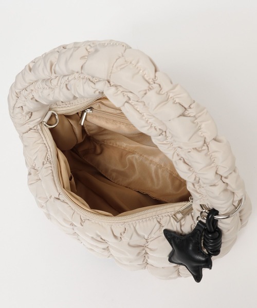 BAYFLOW（ベイフロー）の「ポップコーンラウンドショルダー（ハンドバッグ・レディース・ライトグレー/ブルー/ブラック・FREE）」の12枚目の写真