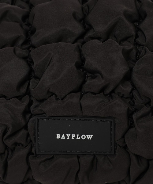 BAYFLOW（ベイフロー）の「ポップコーンラウンドショルダー（ハンドバッグ・レディース・ライトグレー/ブルー/ブラック・FREE）」の5枚目の写真