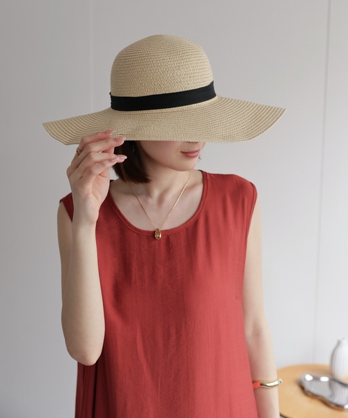 sakishimatokyo（サキシマトーキョー）の「【SET商品】かごバッグ＆帽子セット/軽量（かごバッグ・レディース・アイボリー/ブラウン系その他/ブラウン・FREE）」の15枚目の写真