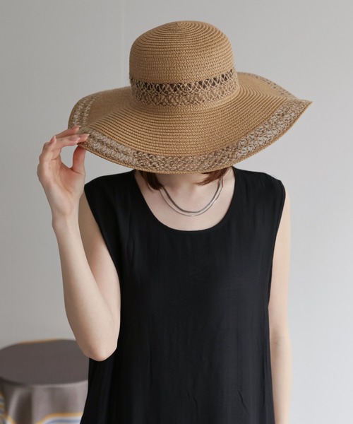 sakishimatokyo（サキシマトーキョー）の「【SET商品】かごバッグ＆帽子セット/軽量（かごバッグ・レディース・アイボリー/ブラウン系その他/ブラウン・FREE）」の20枚目の写真