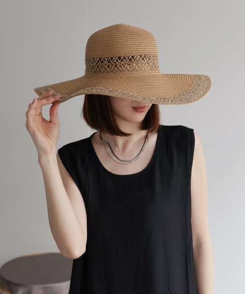sakishimatokyo（サキシマトーキョー）の「【SET商品】かごバッグ＆帽子セット/軽量（かごバッグ・レディース・アイボリー/ブラウン系その他/ブラウン・FREE）」の21枚目の写真