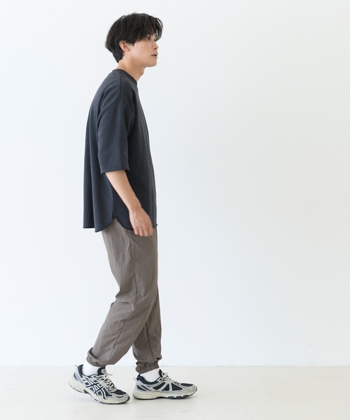 coca（coca）（コカ）の「ライトワッシャーナイロンジョガーパンツ（その他パンツ・メンズ・ブラウン/ネイビー・XL/M/L）」の5枚目の写真