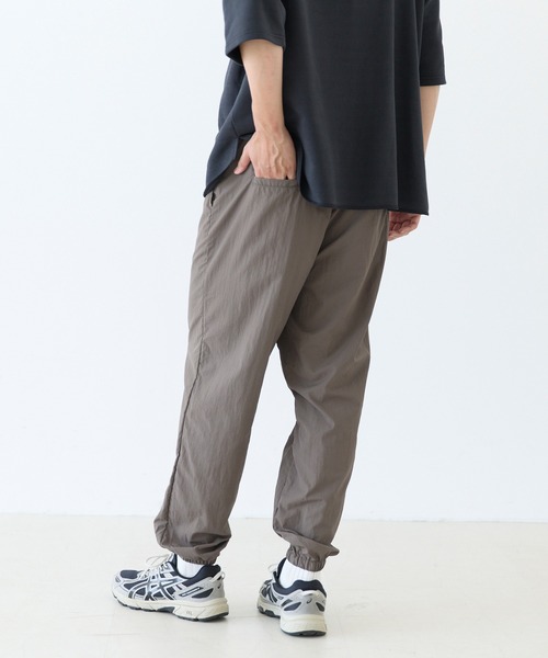 coca（coca）（コカ）の「ライトワッシャーナイロンジョガーパンツ（その他パンツ・メンズ・ブラウン/ネイビー・XL/M/L）」の6枚目の写真