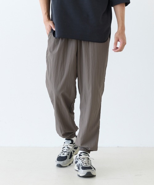coca（coca）（コカ）の「ライトワッシャーナイロンジョガーパンツ（その他パンツ・メンズ・ブラウン/ネイビー・XL/M/L）」の7枚目の写真