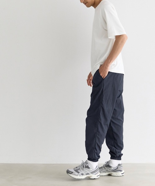 coca（coca）（コカ）の「ライトワッシャーナイロンジョガーパンツ（その他パンツ・メンズ・ブラウン/ネイビー・XL/M/L）」の9枚目の写真